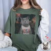 Custom Photo Funny Smoking Cat Comfort Shirt, Vintage 4th of July Gift CH07 911906