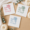 Personalized Floral Baby in Bloom Baby Shower Napkins CH07 911318