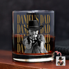 Personalized Vintage Photo Dad, Mom Whiskey Glass TH10 170077