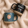 Custom Photo Our First Mother's Day Together Pottery Mug - Personalized Gift for New Mom LM32 899625