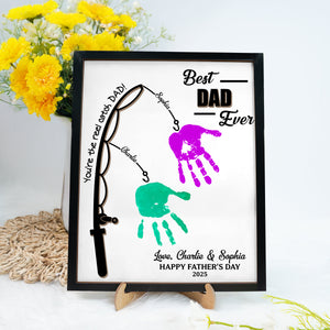 You Are The Reel Catch Daddy 2-Layered Wooden Plaque With Stand TH10 892989