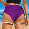 Funny Man Face Women's Beach Short Summer Vacation Gift CH07 180108
