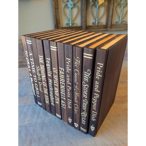 Custom Funny Book Title & Cross Icon Wooden Book-Shaped Cutting Board - Gift For Cooking Lover, Book-lover Boards,Women LM32 897755