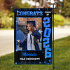 Custom Photo Congrats Class of 2026 Graduation Garden Flag CH07 910816