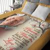 When You Really Miss Me Hug This Blanket Custom Memorial Photo Blanket CH07 896494