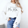 Custom Name Future Mrs I Said Yes Sleeve Print Sweatshirt - Personalized Engagement Gift for Bride LM32 899659