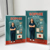 Custom Photo 3D Effect Nurse Figure Acrylic Block Plaque, Unique Keepsake HO82 893910