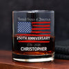 Custom Family Name USA 250th Anniversary Whiskey Glass TH10 898341