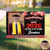 Custom Photo Congrats Class Of 2026 We're So Proud Of You Graduation Balloons Yard Sign CH07 910724