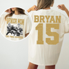 Custom Senior Dad Mom Football Comfort Shirt, Personalized Photo Tee with Name & Number Back, The Final Quarter, Class of 2027 Gift HO82 903214