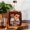 Custom Photo 250 Years In Purr-suit Of Liberty Vintage Dog Whiskey Bottle HO82 901242