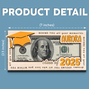Graduation 2025 This Is The Beginning Of Anything You Want Wood Money Holder HO82 893568