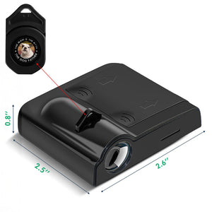 Custom Photo The Man The Myth The Dog Father Personalized Car Door Projector Light CH07 896360