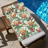 Custom Hawaii In The Air Face Dog Photo Beach Towel HO82 894008