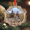 Custom Photo First Deer 2 Layer Wooden Ornament For Hunting Lovers HA75 898398