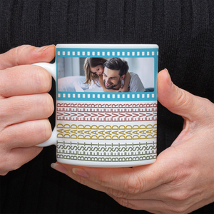 Custom Photo Best Dad Ever Hidden Message Print Full Mug LM32 893629