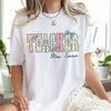 Personalized Gift For Teacher Name School Occupation Bright Shirt LM32 893769