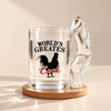 Personalized Worlds Greatest Cock Naughty Glass Mug CH07 180640