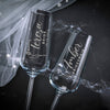 Personalized Champagne Flutes Glass For Bachelorette, Wedding, Bridesmaid Party LM32 899817