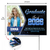 Custom Photo Graduate Class Of 2026 We Are So Proud Of You Yard Sign TH10 169021