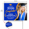 Custom Photo Congrats Class Of 2026 Glitter Graduation Yard Sign Party LM32 899439