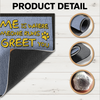 Home Is Where Someone Runs To Greet You Dog Personalized Doormat HA75 892184