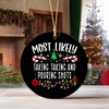Most Likely To Ceramic Ornament Personalized Christmas Gift TH10 894899