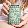 Custom Name Camp Bachelorette Can Cooler - Personalized Camping Party Favor HO82 902982
