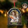 Custom Photo Fantasy Book Reader Acrylic Ornament For Book Lovers HO82 894672