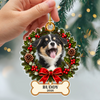 Personalized Pet Photo Christmas Acrylic Ornament Dog Lover Gift CH07 180746