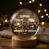 Personalized Graduate Class Of 2026 Engraved Crystal Ball LED Night Light LM32 899677