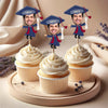 Custom Funny Face Class of 2026 Graduation Decoration Cupcake Toppers HA75 891992