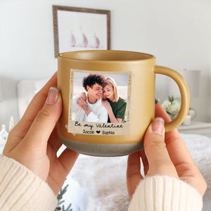 Custom Photo Together Since Pottery Mug Gift For Couple CH07 910268