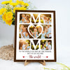 Custom Photo Mom Everything We Are Is Because Of You 2-Layered Wooden Plaque With Stand HO82 901536