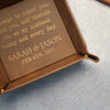 Personalized Father's Day Gift Leather Valet Tray, Custom Catch All Tray Gifts for Dad LM32 899247