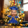 Custom Funny Face Class of 2025 Graduation Acrylic Ornament HA75 892706