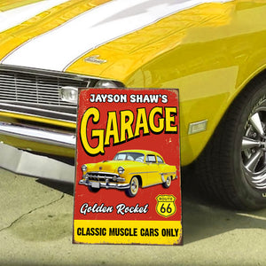 Custom Car Photo For Car Lover Metal Sign TH10 894235