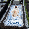 Custom Photo God Has You in His Arms Memorial Grave Blanket HA75 892788