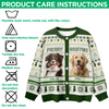 Custom Photo Merry Woofmas Christmas Ugly Cardigan TH10 896375