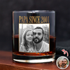 Custom Photo Best Dad Ever Whiskey Glass - Gift for Father’s Day CH07 911352