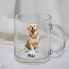 Custom Puppy Photo Glass Mug For Dog Lovers CH07 895368