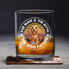 Custom Photo The Man The Myth The Dog Father Rock Glass For Dog Lovers CH07 895656