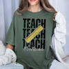 Custom Name Teacher Icon Comfort Shirt - Personalized Back to School Gift LM32 669377