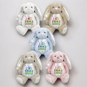 Custom Photo And Name For Your Kid Bunny Plush TH10 892489