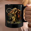 We The People 1776 Patriotic Black Mug HA75 898930