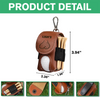 Personalized Golf Leather Golf Ball Bag Golf Gifts for Men, Funny Gift HA75 921294
