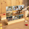 Custom Couple Photo Collage Acrylic Plaque LED Night Light - Gift for Her, Gift for Him LM32 899161
