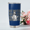 Personalized Vintage Photo Best Dad Mom Ever Fat Tumbler Custom Kid Photo Tumbler CH07 911742