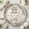 First Mother Forever Friend Personalized Chinoiserie Toile De Jouy Style Ceramic Plate Gift For Mom HA75 892650