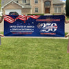 Custom Name USA 250 Freedom Banner – 1776–2026 Semiquincentennial Patriotic Party Decoration HO82 902208